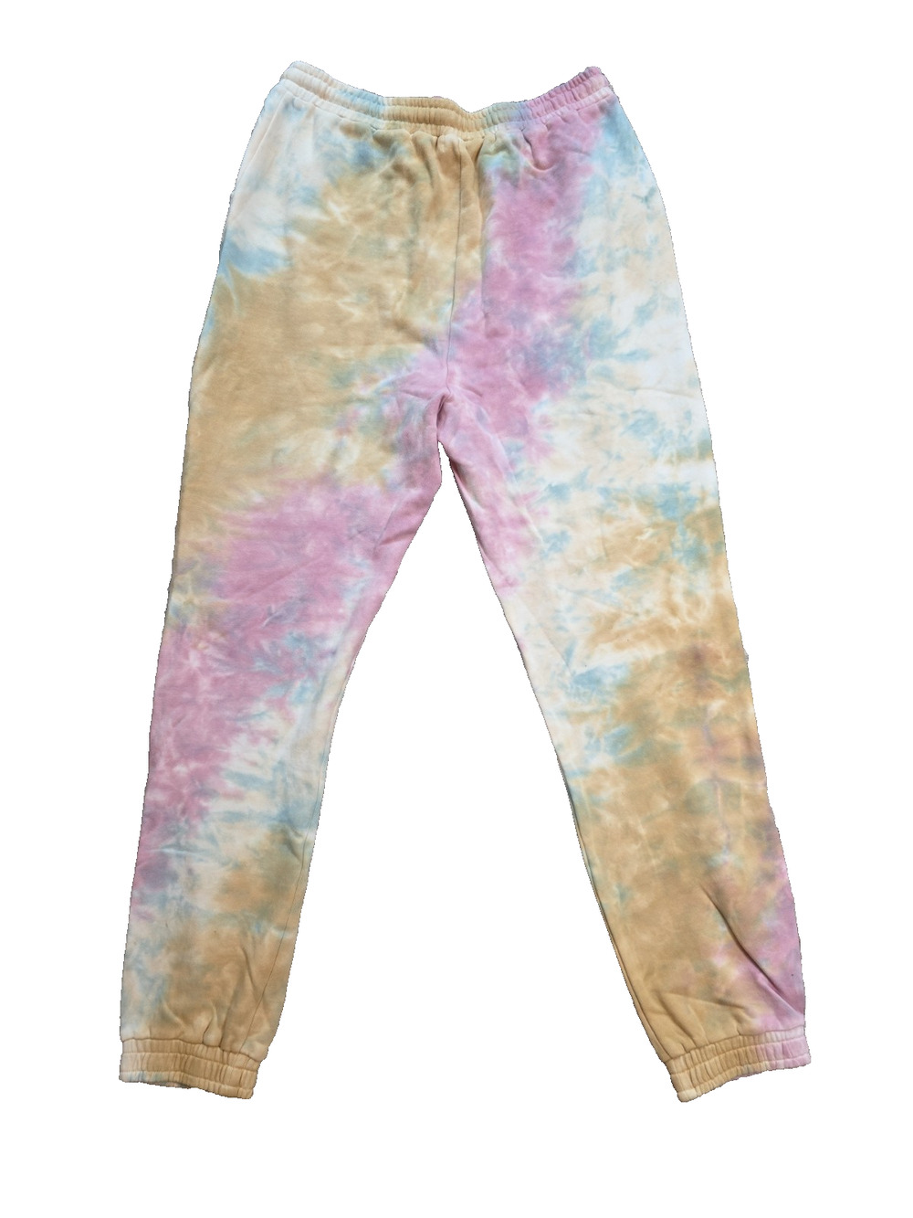 525 America Revolve Glacier Tie Dye Jogger Sweatpants Cotton French Terry L NWT